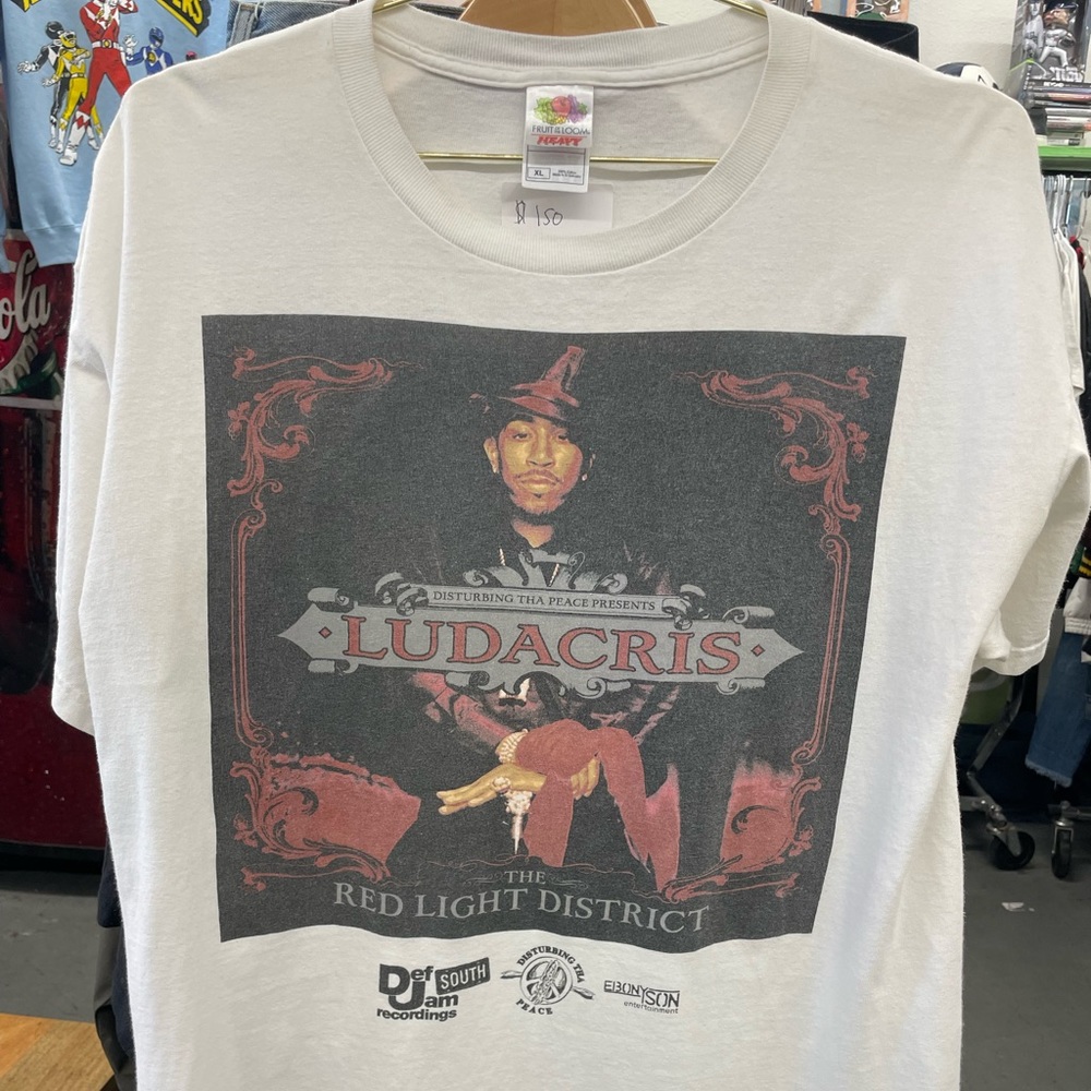 Ludacris Red Light Album DTP Label Promo Tee